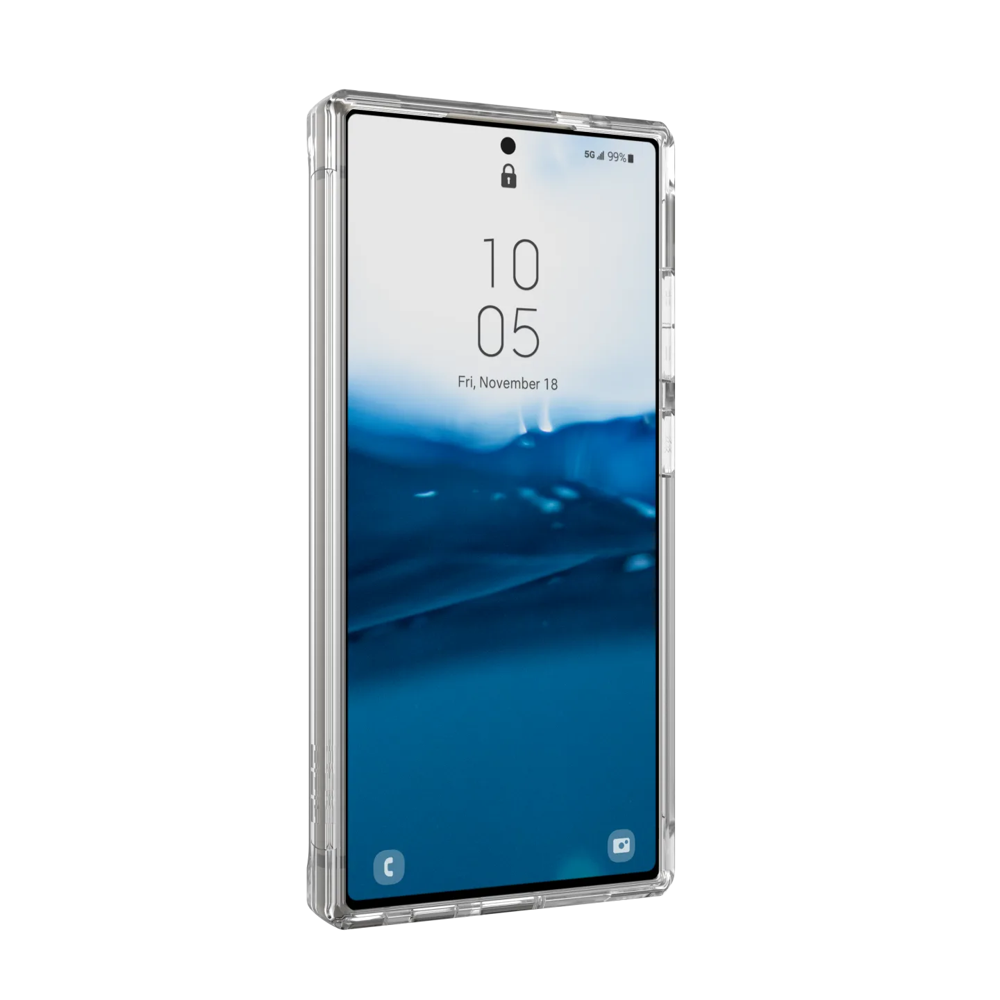UAG Plyo Rugged Case Samsung S24 Ultra 5G 6.8 - Clear Ice - Mac Addict