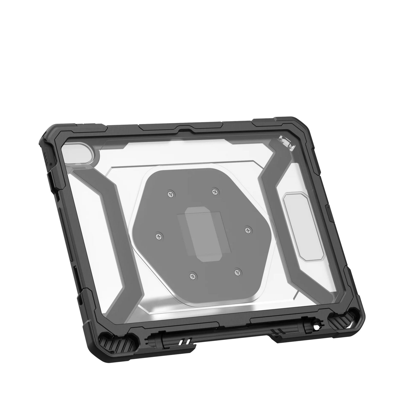 UAG Plasma Rugged Case iPad 10th Gen 10.9 Kickstand & Handstrap - Black