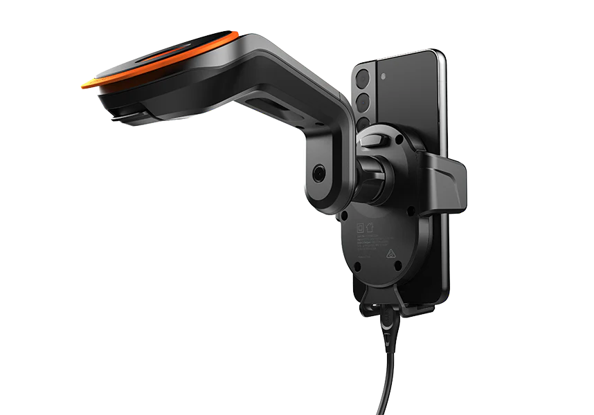 Cygnett Universal Window & Dash Car Mount & Wireless Charger - Black