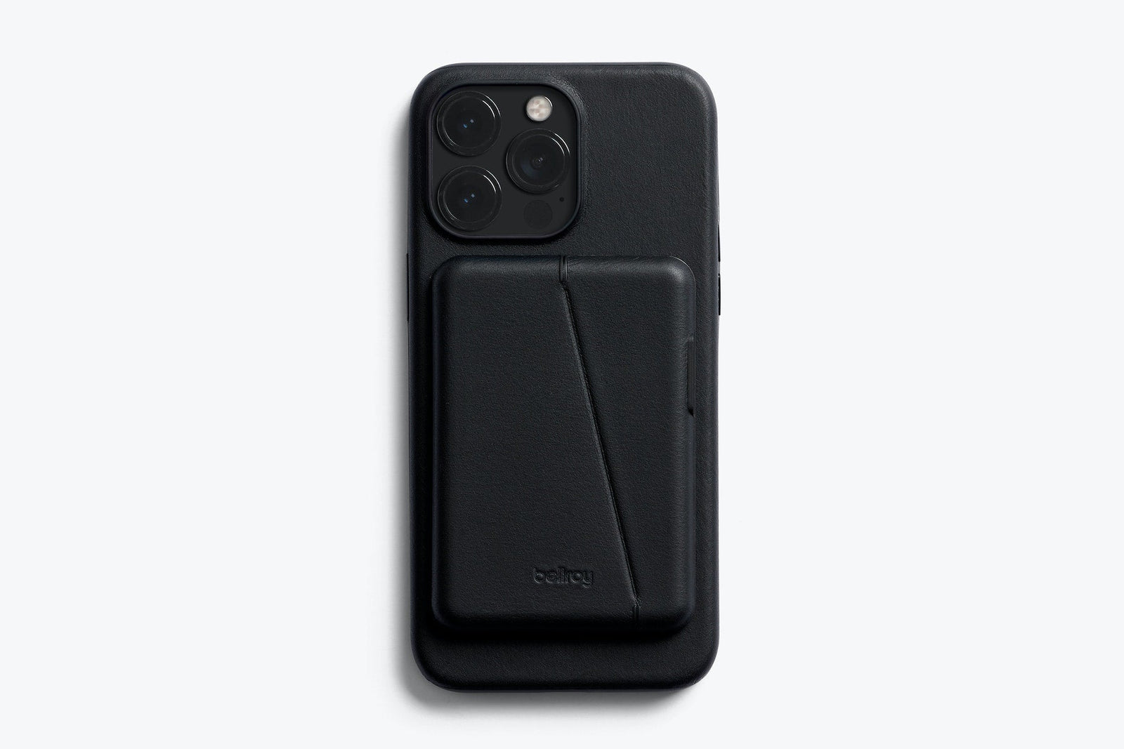 Bellroy Leather Mod Case & Wallet iPhone 15 Pro Max - Black