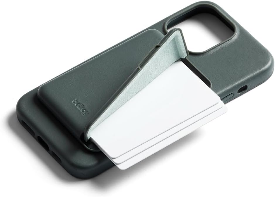 Bellroy Leather Mod Case & Wallet iPhone 15 Pro Max - Everglade