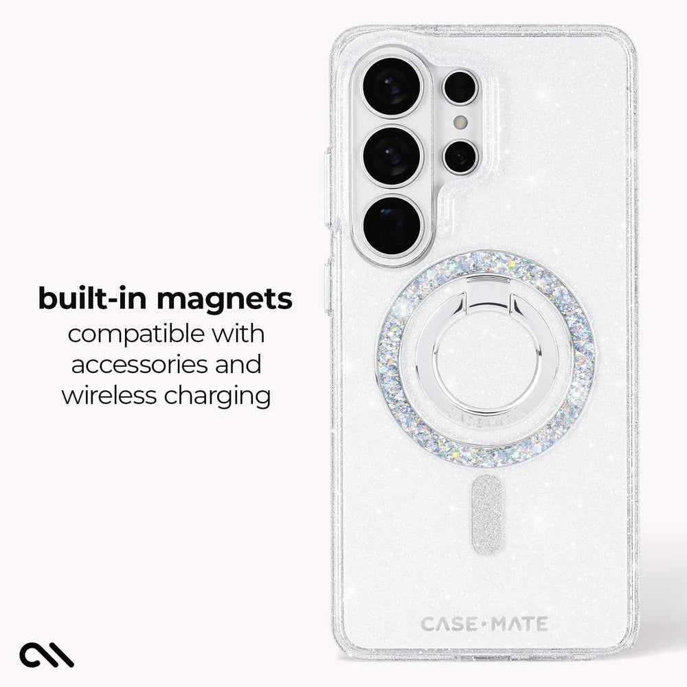 Case-Mate Sheer Twinkle Magnet Case Samsung S26 Ultra - Clear