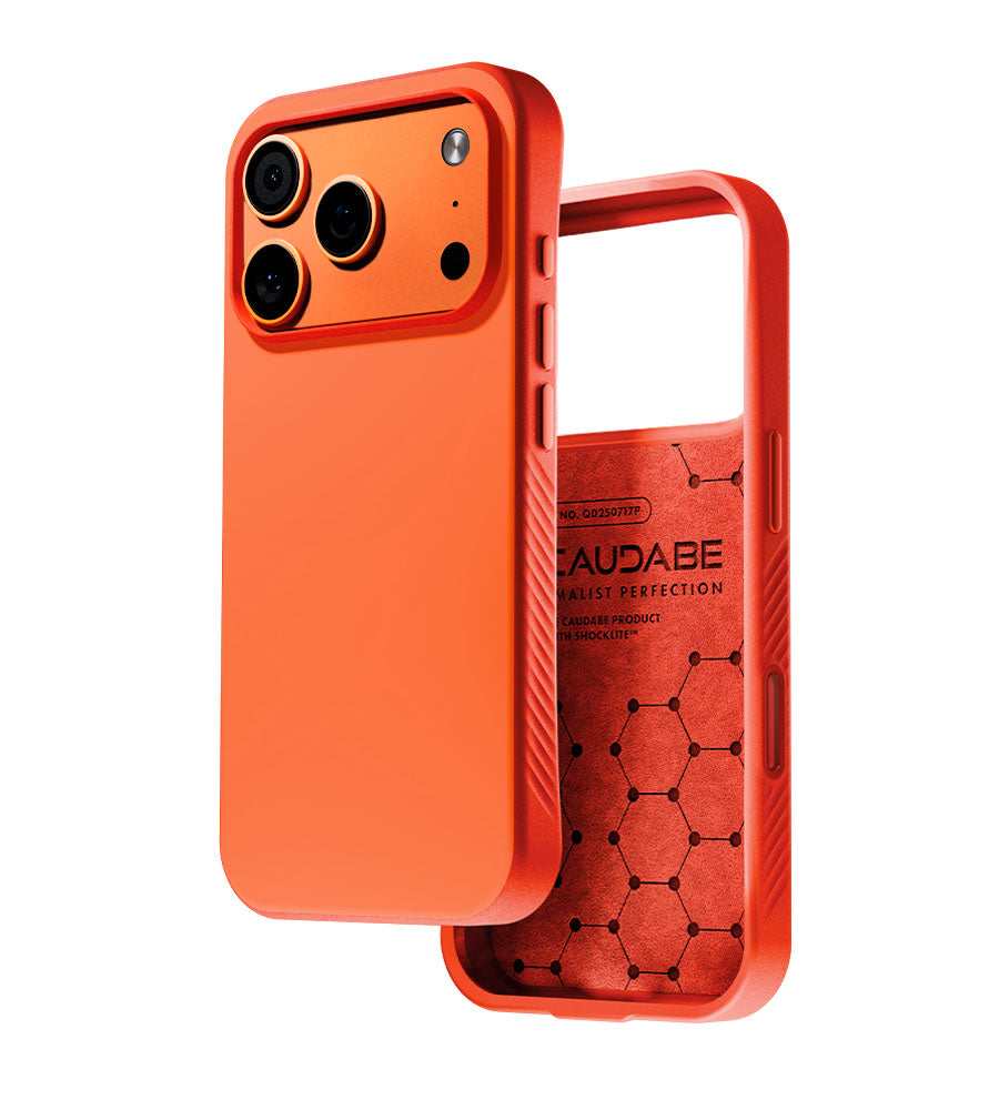 Caudabe Paragon OPEN Case MagSafe iPhone 17 Pro Max 6.9 - Ember