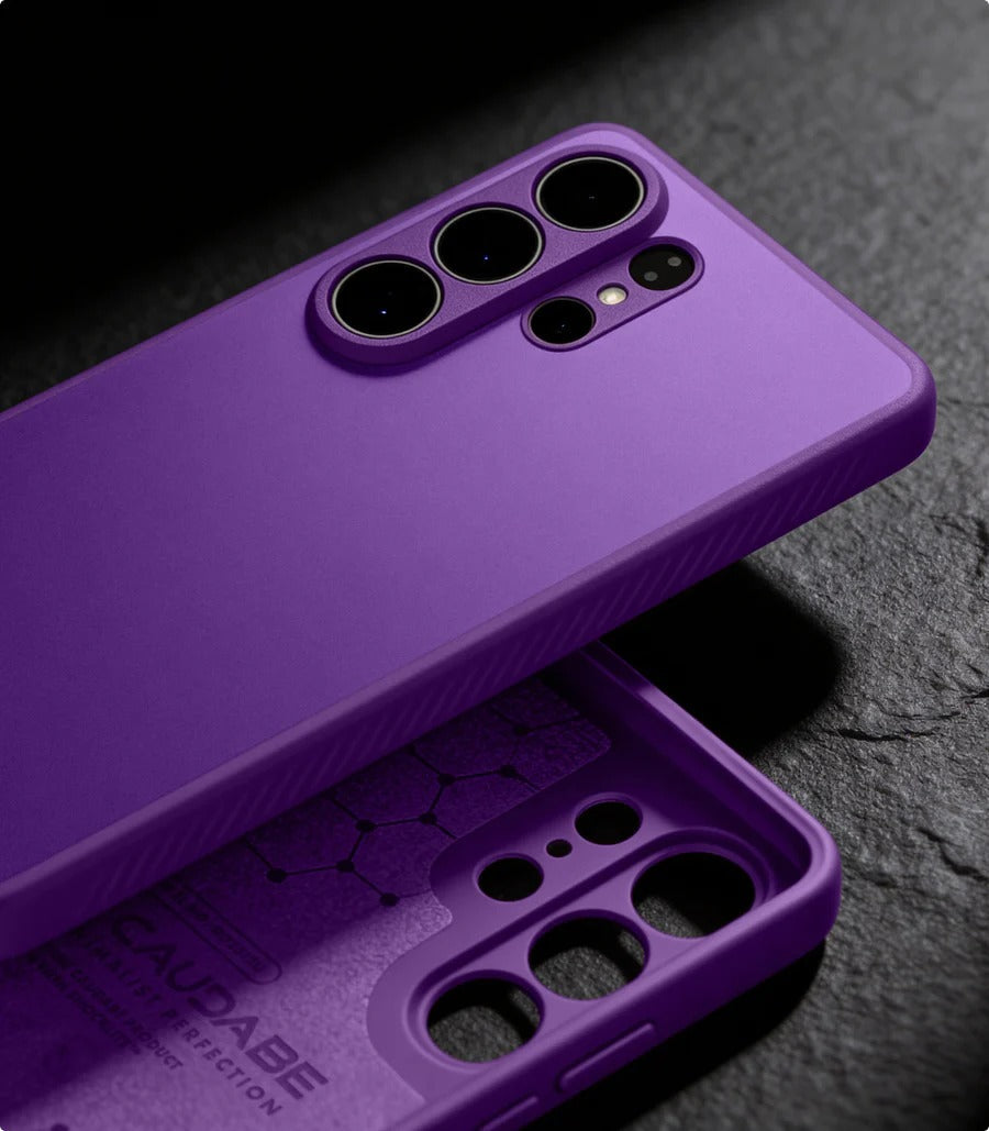 Caudabe Paragon Case with Magnets for Samsung Galaxy S26 Ultra - Ultraviolet - Mac Addict