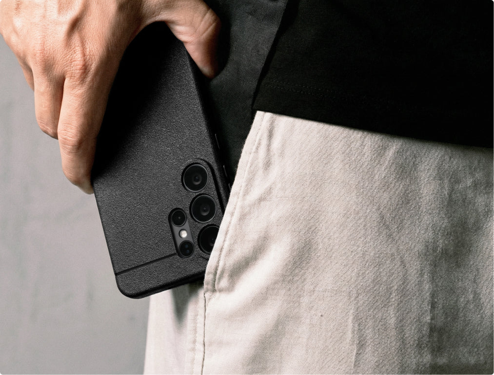 Caudabe Sheath Case with Magnet for Samsung Galaxy S26 Ultra - Black - Mac Addict
