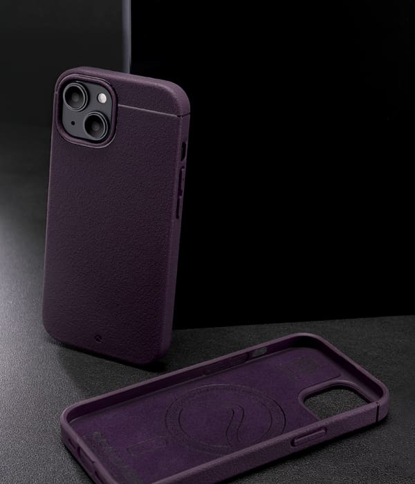 Caudabe Sheath Slim Protective Case MagSafe iPhone 15 Standard 6.1 - Amethyst