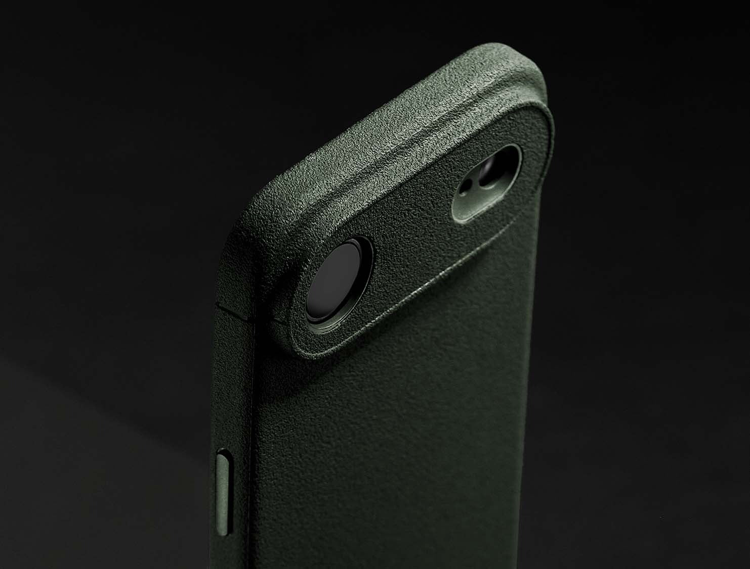 Caudabe Sheath Slim Protective Case MagSafe iPhone 17 Air 6.5 - Eucalyptus Green