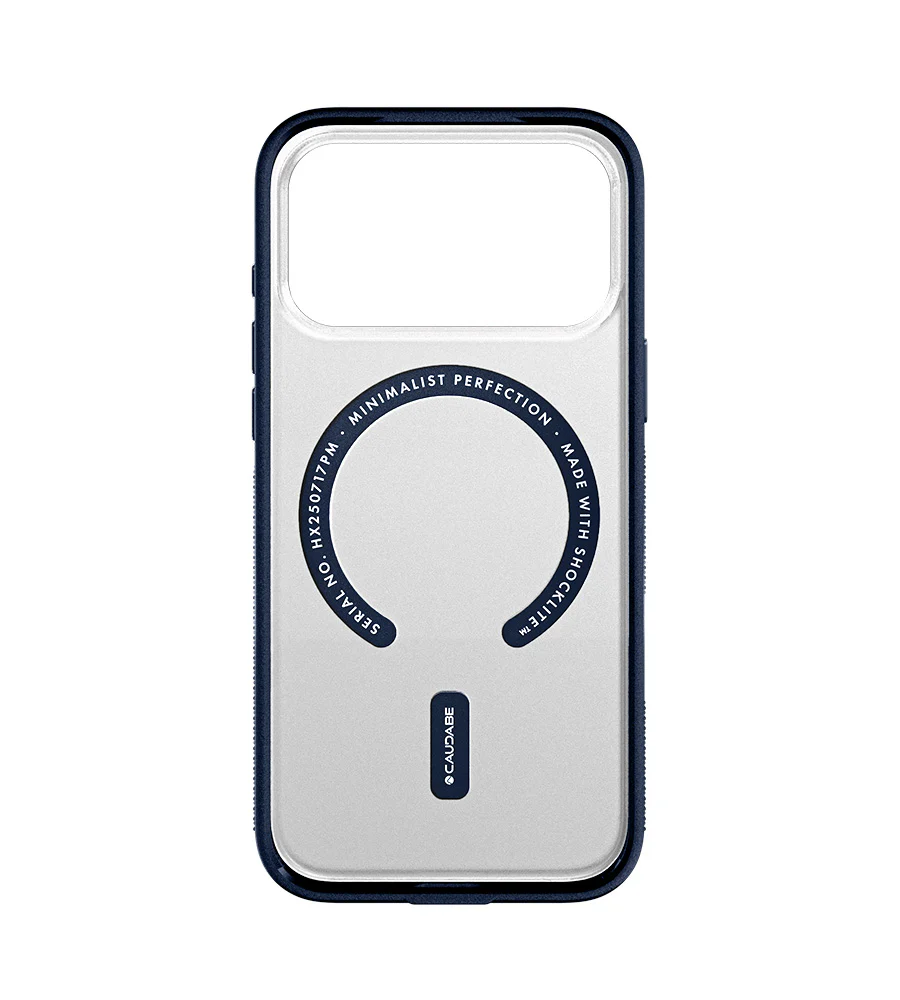 Caudabe Synthesis Slim Protective Case MagSafe iPhone 17 Pro 6.3 - Abbys Blue