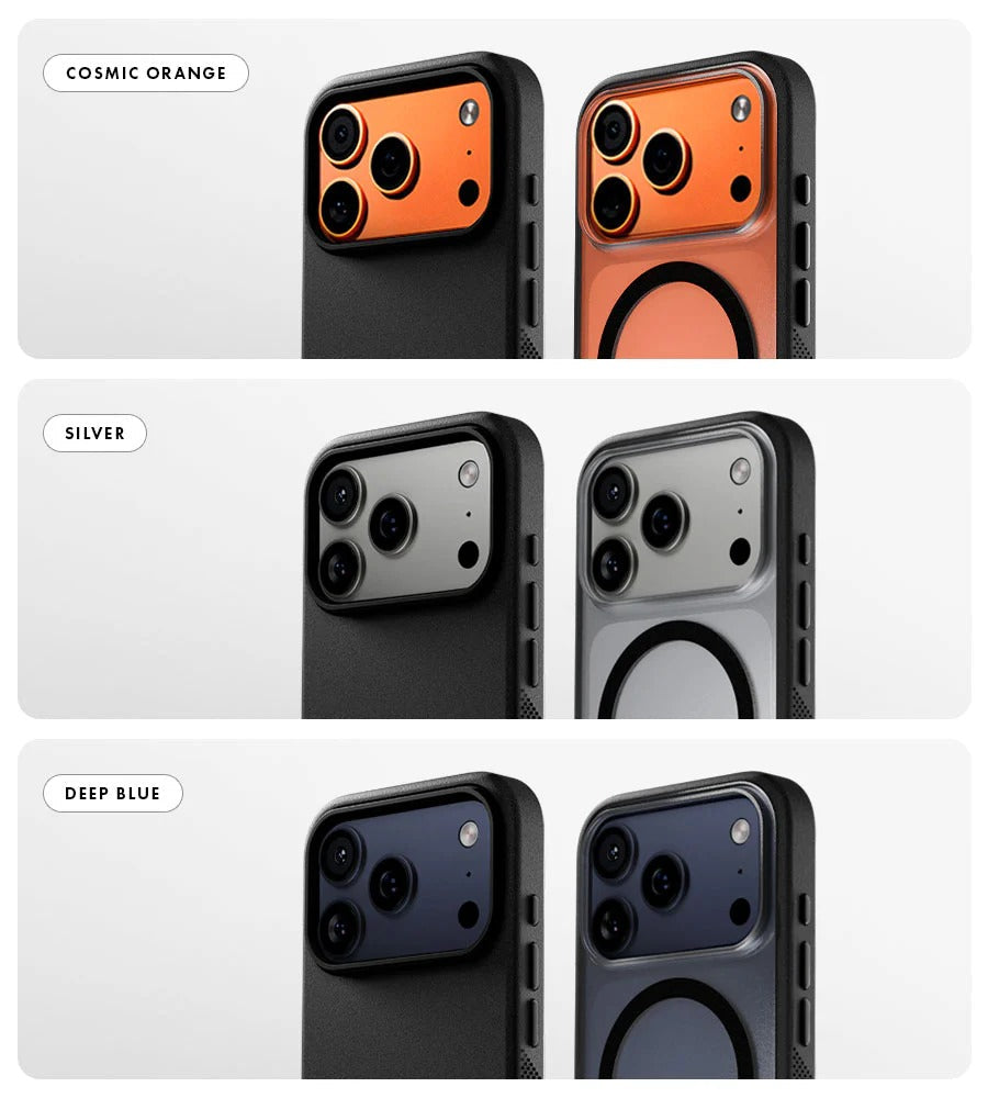 Caudabe Synthesis Slim Protective Case MagSafe iPhone 17 Pro Max 6.9 - Black