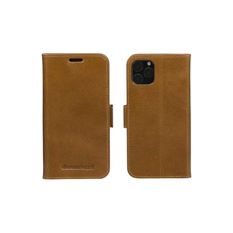 Dbramante1928 Copenhagen Plus Leather Folio Case iPhone 11 Pro / X / XS - Tan