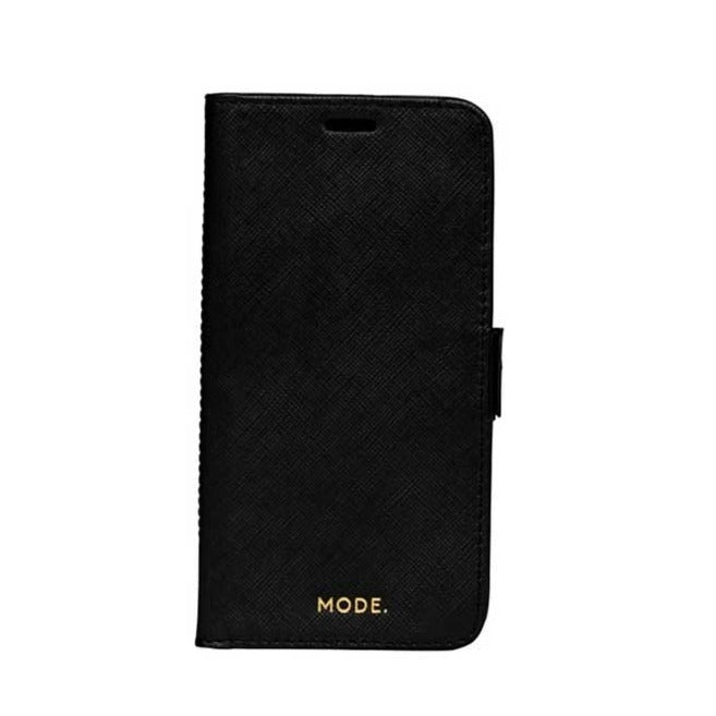 Dbramante1928 Milano Saffiano Leather Folio Case iPhone XS Max - Black