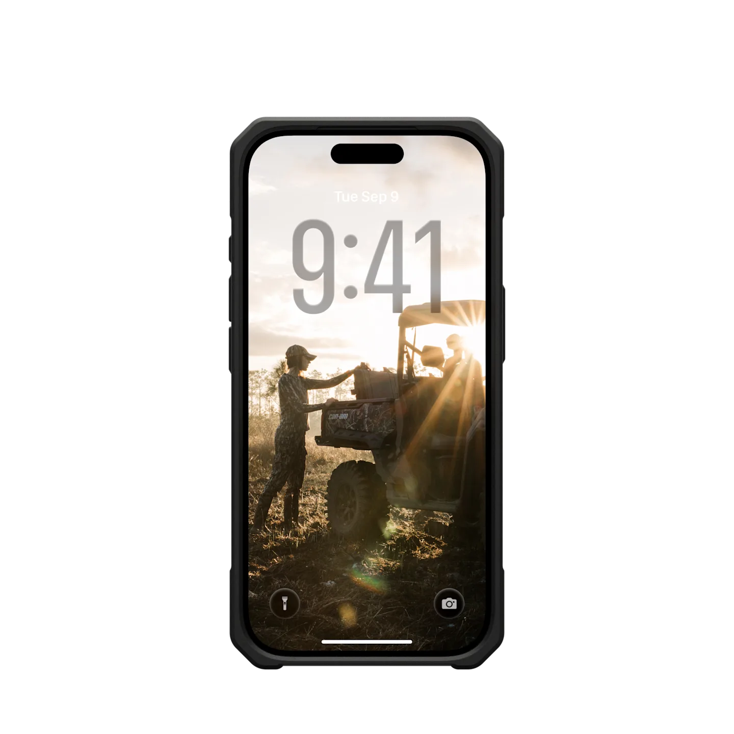 uag monarch case for iphone 17 pro green back protection