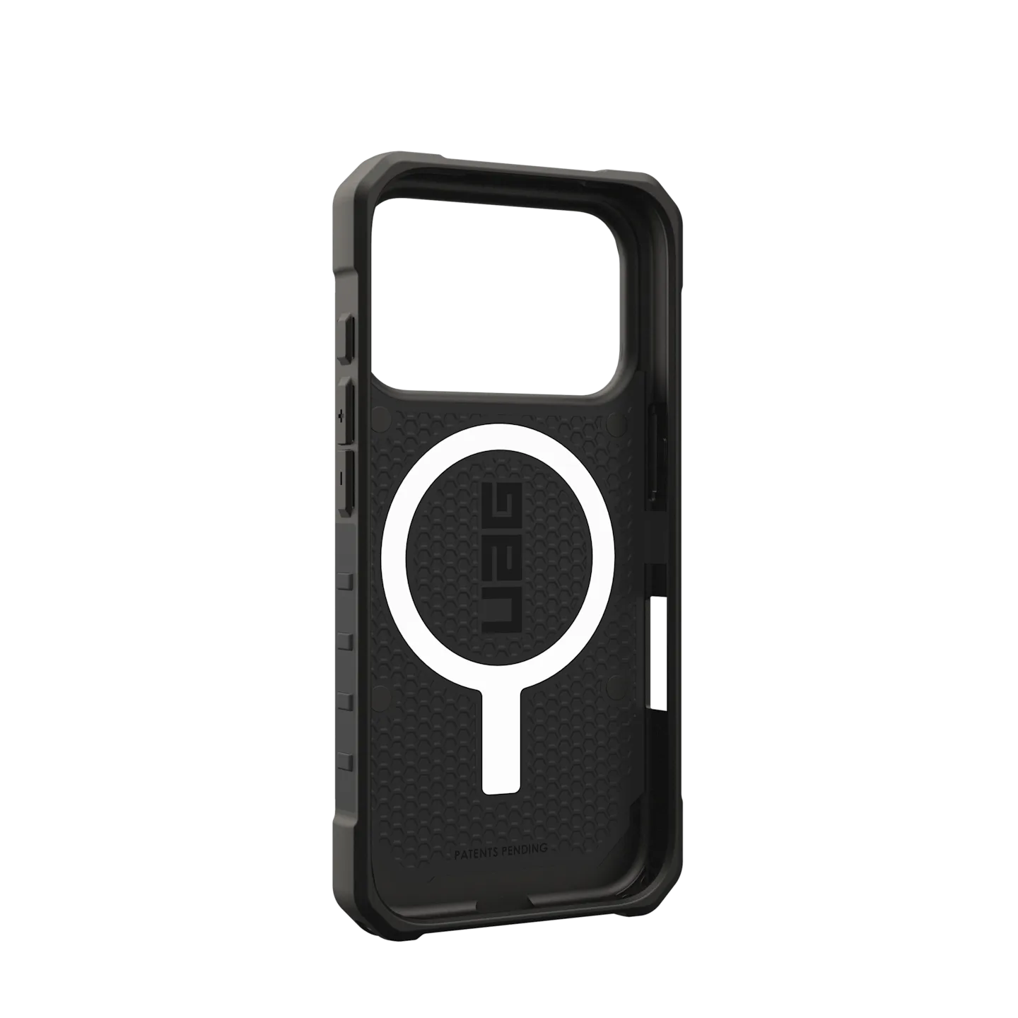 uag pathfinder case for iphone 17 pro black corner bumper