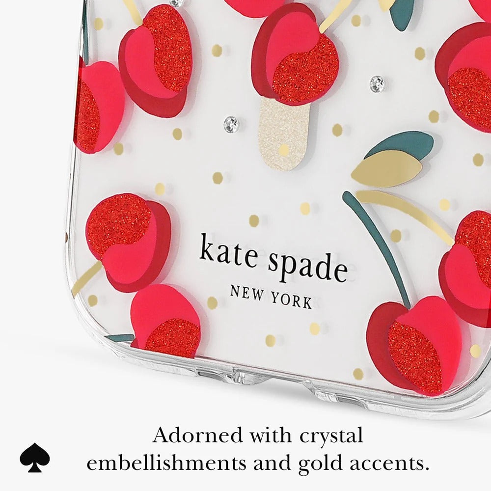 kate spade kate spade case for iphone 17 air clear camera ring