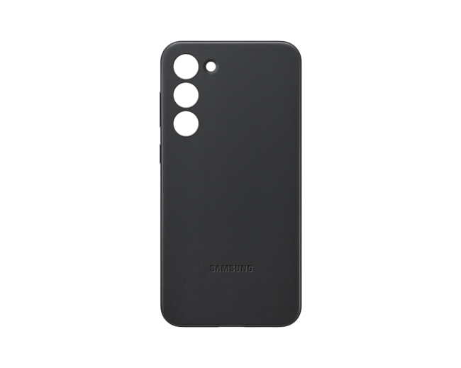 Samsung Official Leather Case S23 Plus 6.6 inch - Black