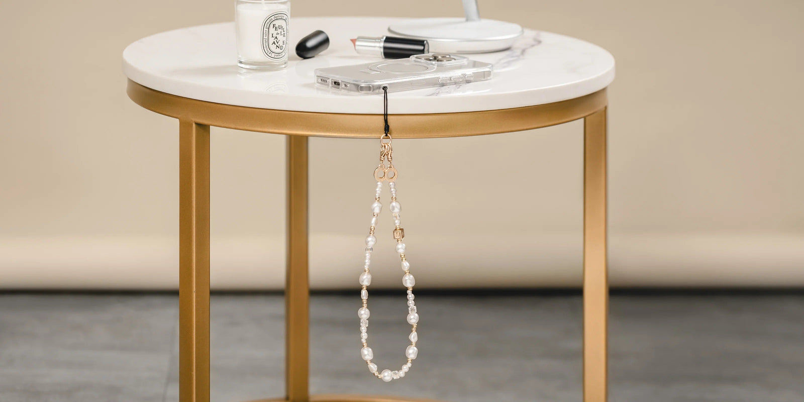 Mageasy Pearl iPhone Wrist Strap - Snap Hook - Mac Addict