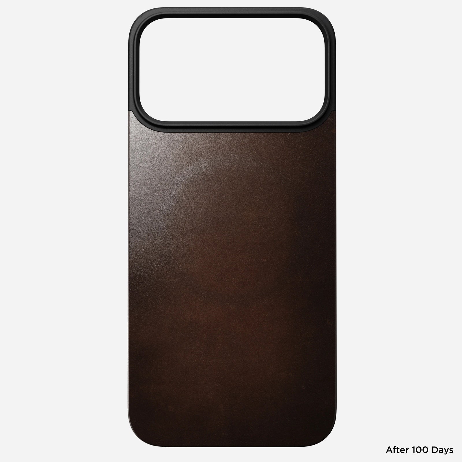 nomad horween case for iphone 17 pro brown patina finish