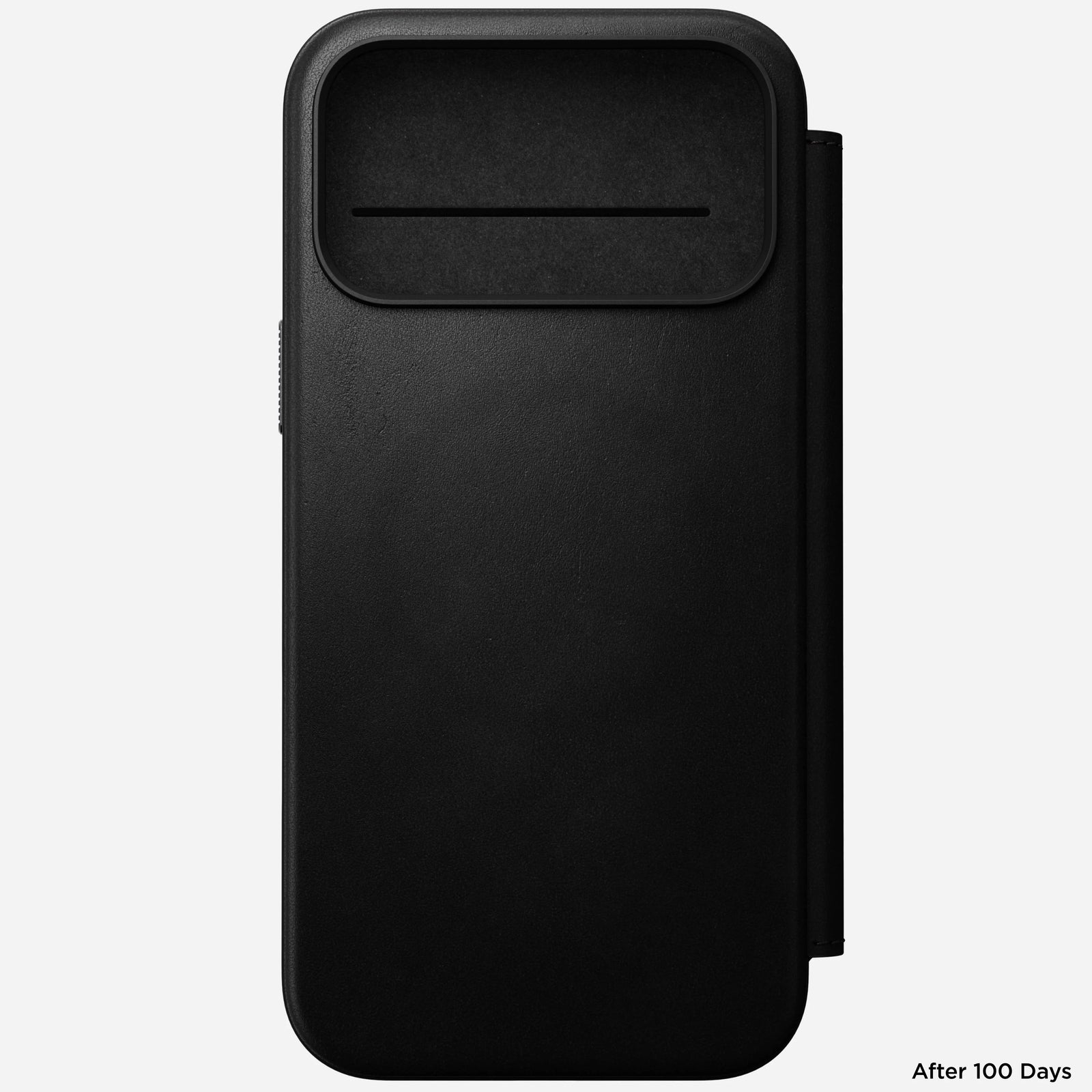 nomad folio folio case for iphone 17 pro black button access