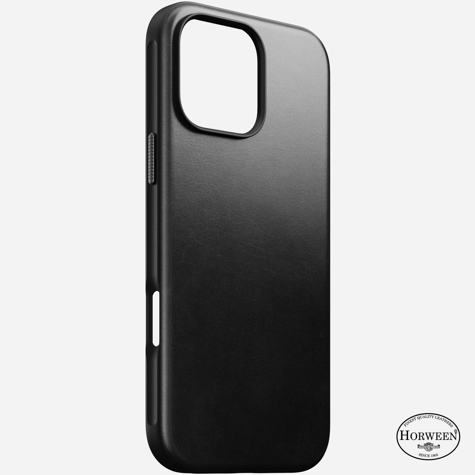 Nomad Modern Horween Leather Case for iPhone 16 Pro 6.3 - Black