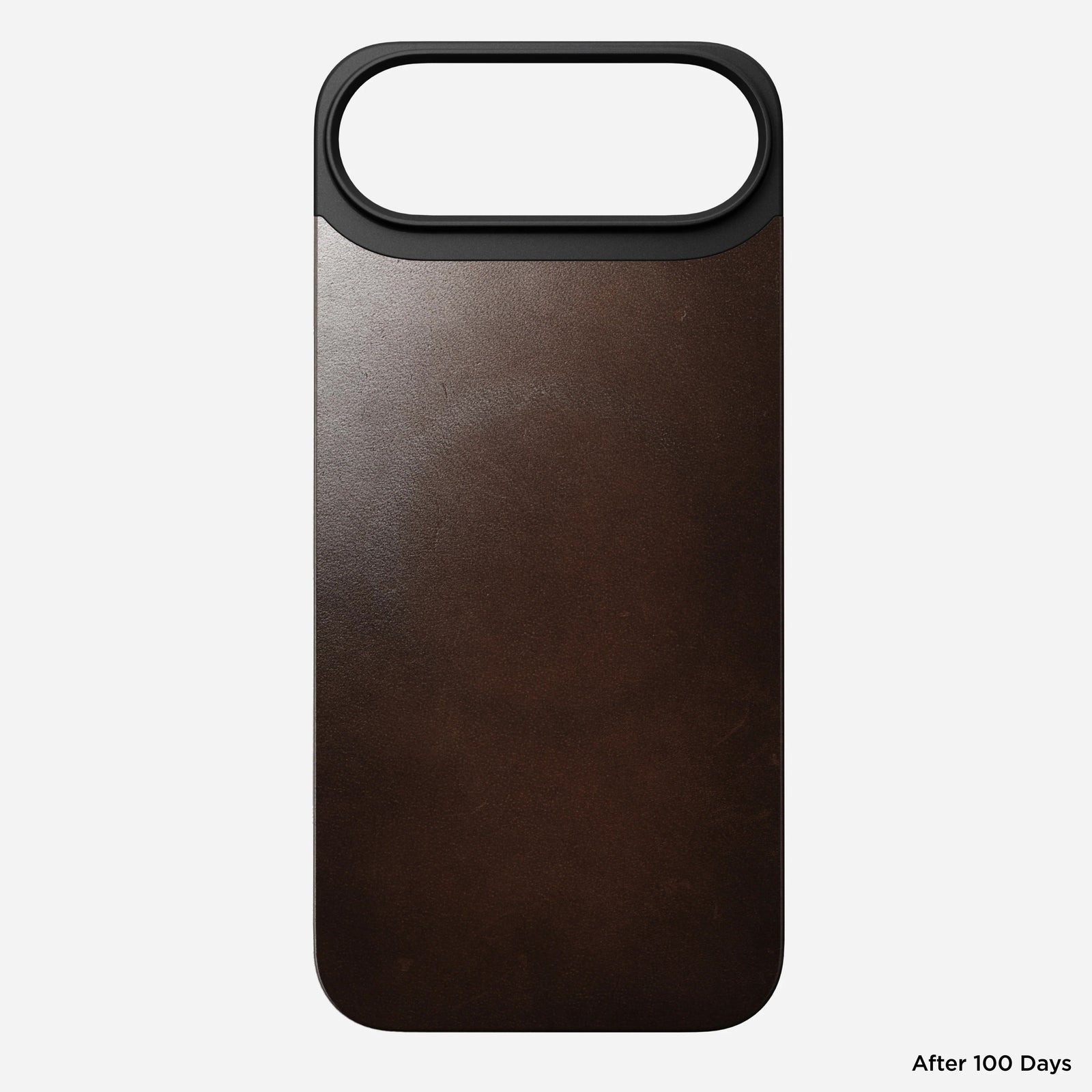 nomad horween case for iphone 17 air brown side profile