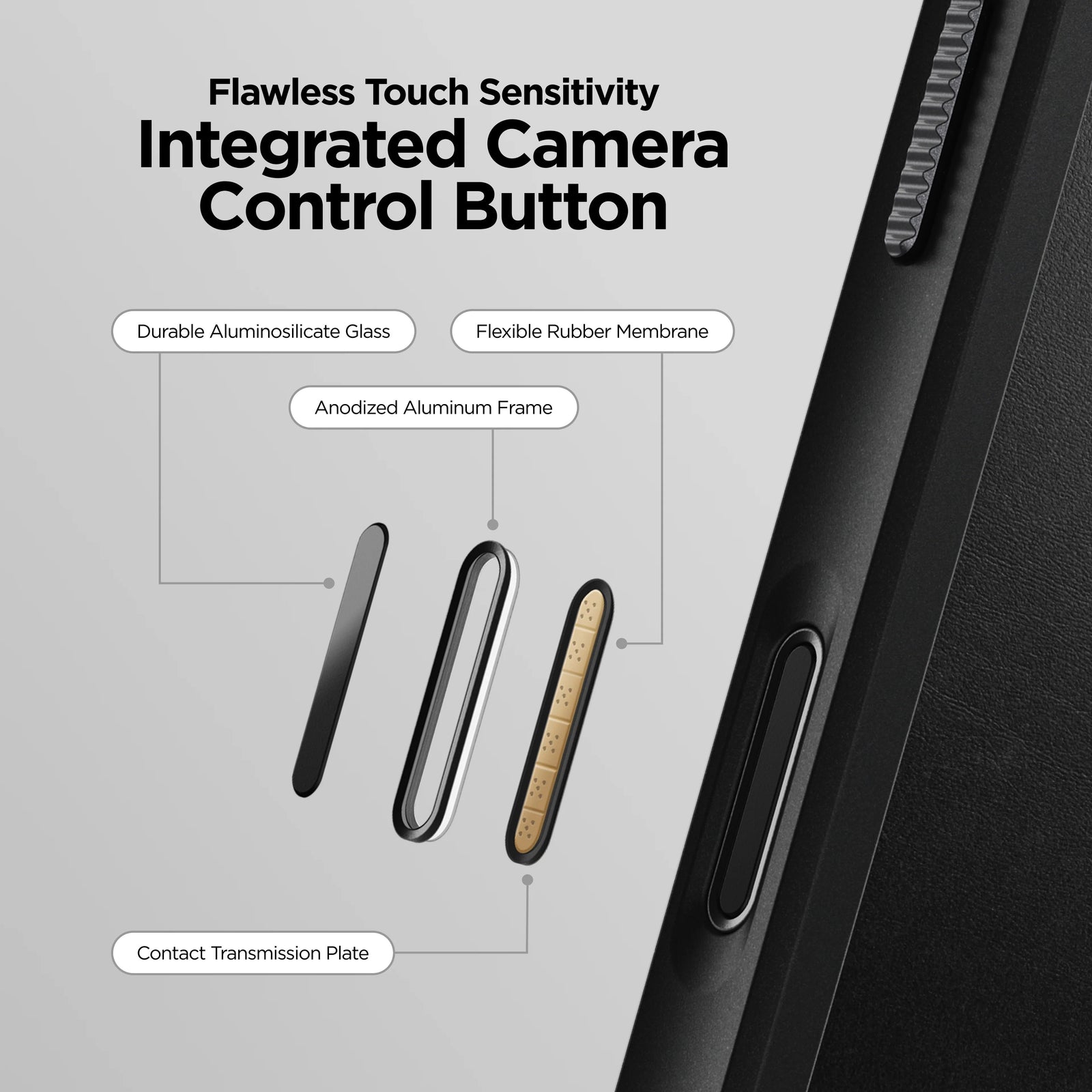 nomad rugged case for iphone 17 pro black back protection