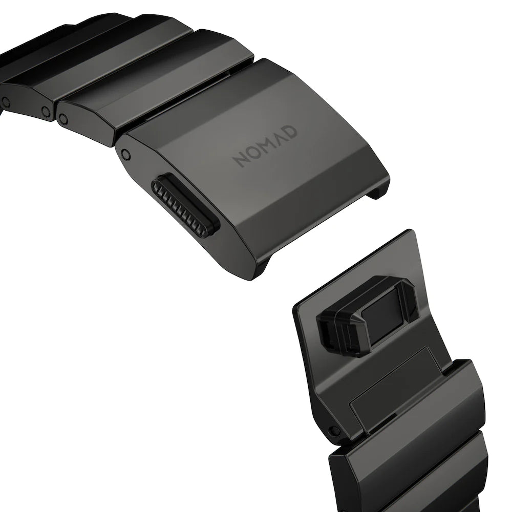 Nomad Stainless Steel Band for Apple Watch 42/44/45mm - Graphite