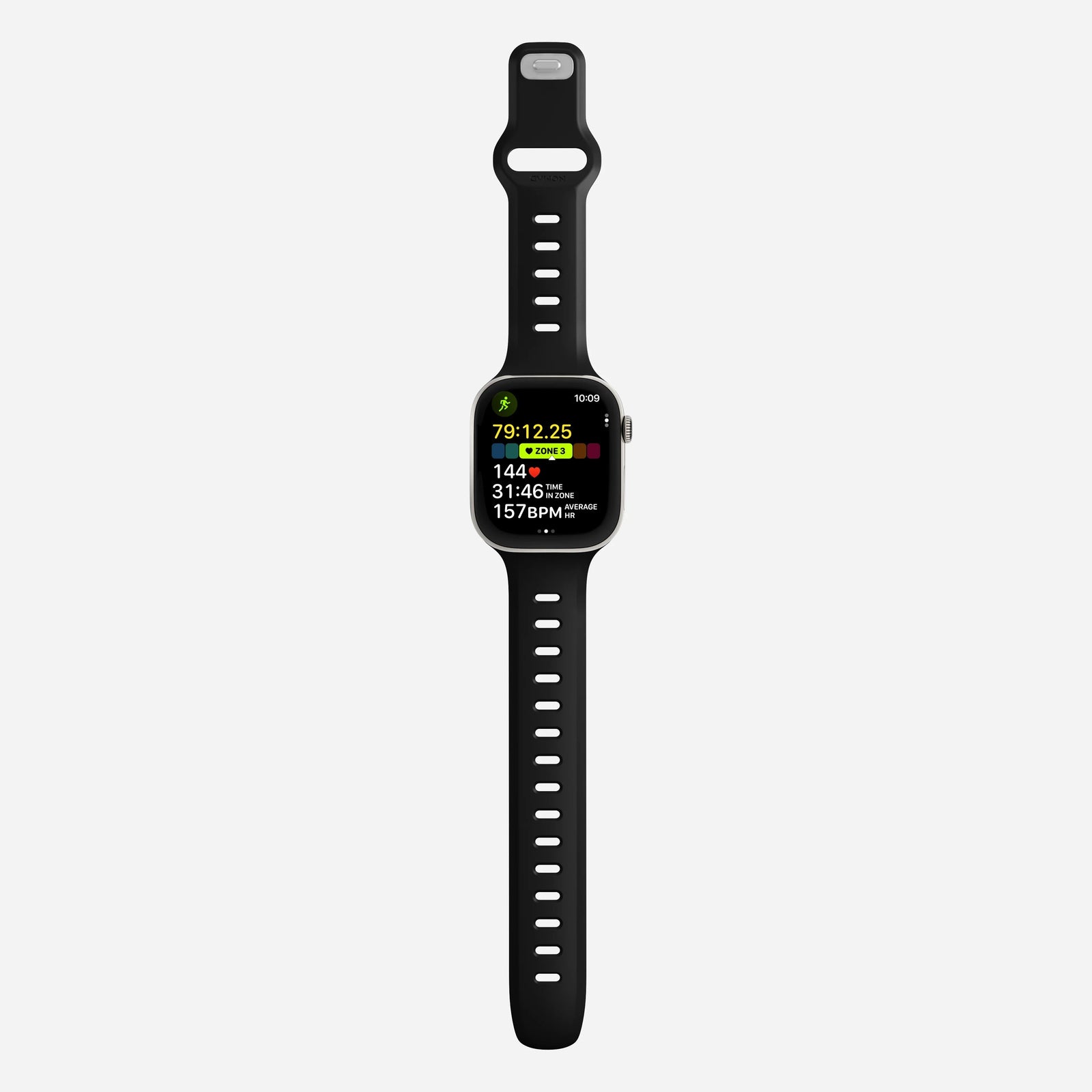 Nomad Tempo Band Apple Watch Ultra 1 - 3 / 45-49mm / Series 1-11 & SE - Black - Mac Addict