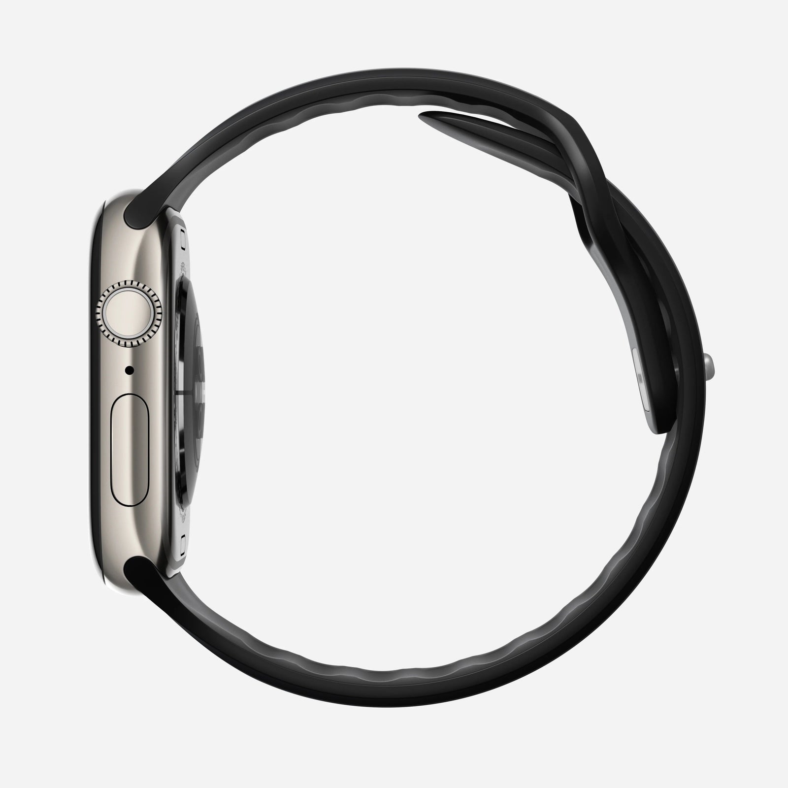 Nomad Tempo Band Apple Watch Ultra 1 - 3 / 45-49mm / Series 1-11 & SE - Black - Mac Addict