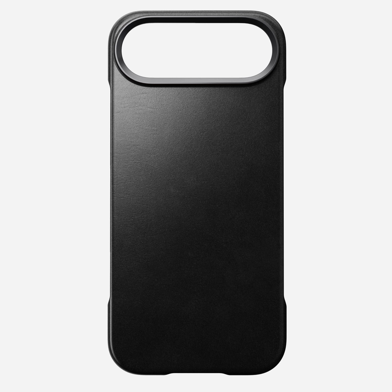 nomad horween case for iphone 17 air black front view