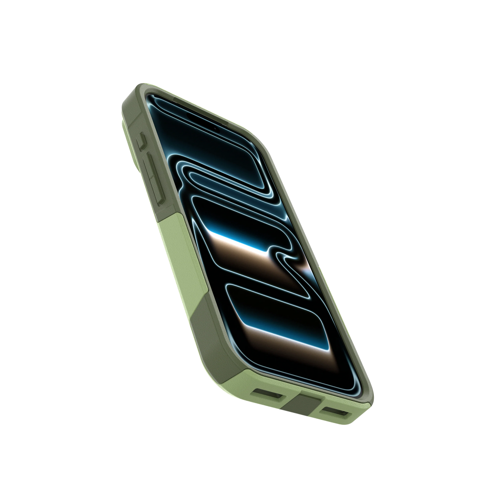 Commuter Case for iPhone 18 Pro 6.3 in Keyframe Green - OtterBox