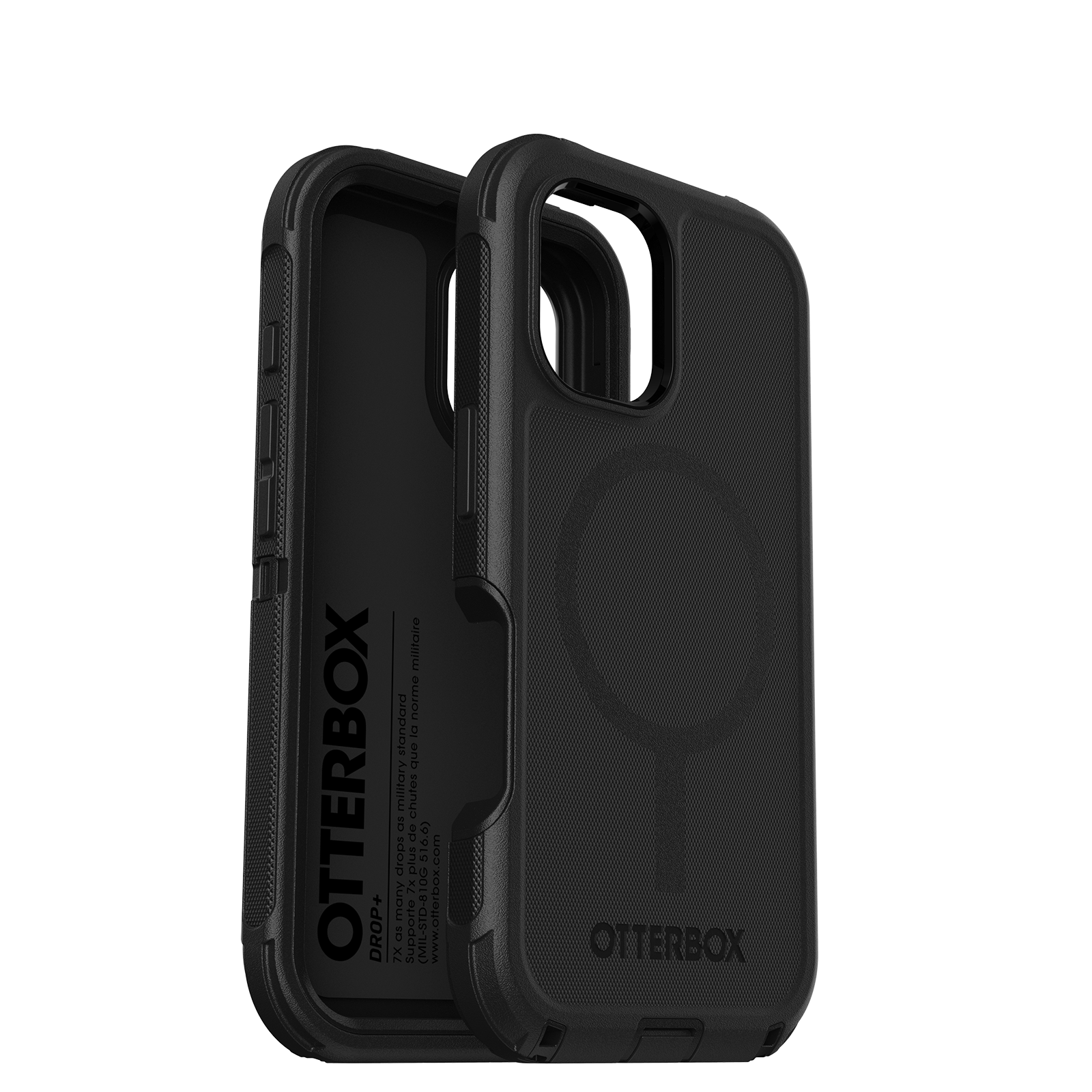 OtterBox Defender with MagSafe for iPhone 16 Plus 6.7" Case - Black