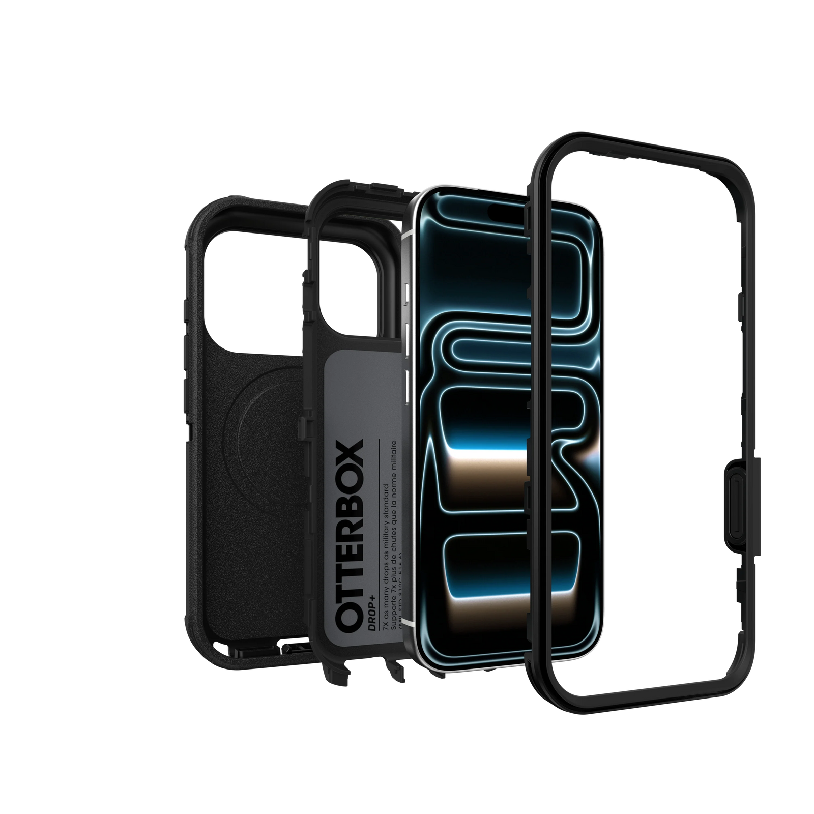 Defender Pro Case for iPhone 18 Pro 6.3 in Black - OtterBox