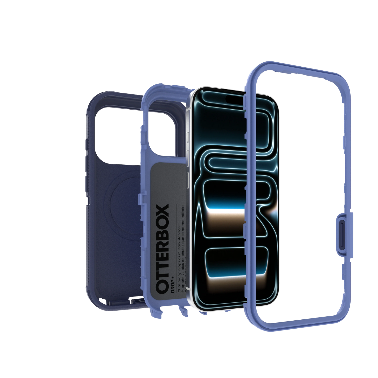 Defender Pro Case for iPhone 18 Pro Max 6.9 in Witherwill Blue - OtterBox