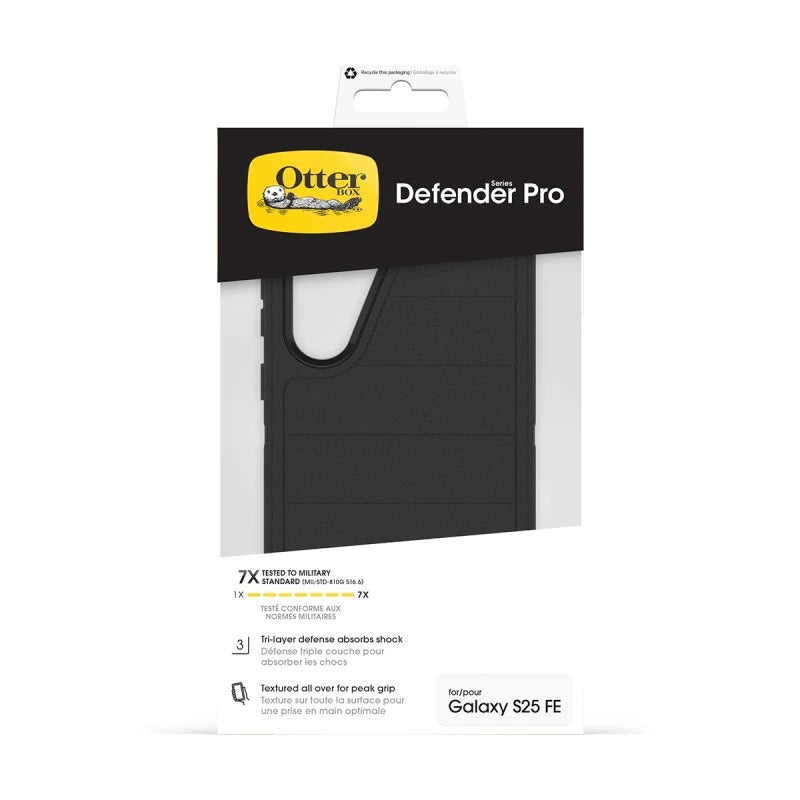 Otterbox Defender Case Samsung S25 FE 2025 5G 6.7 inch - Black