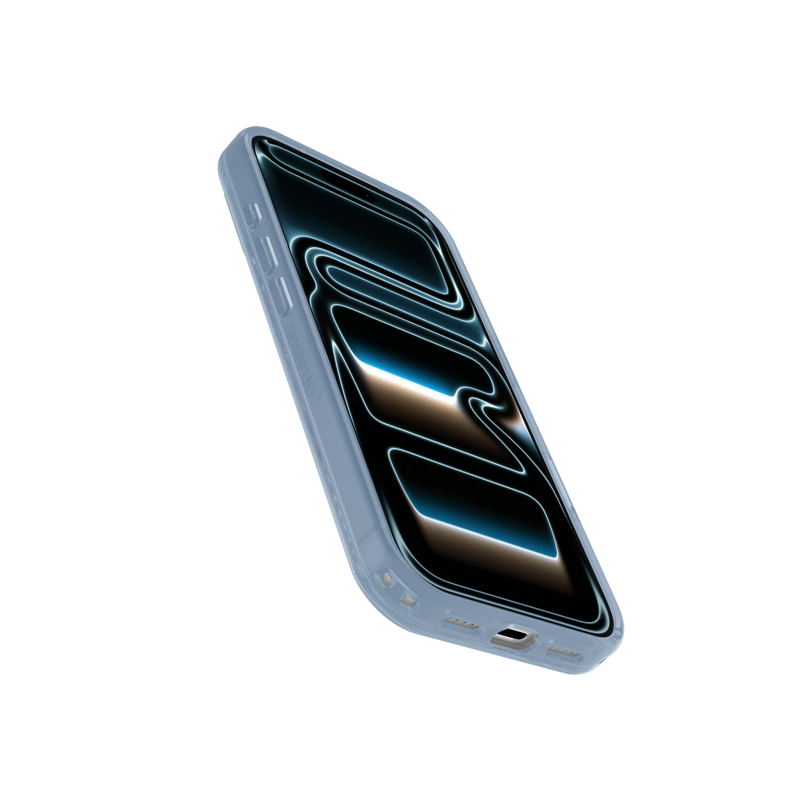 Symmetry Stand Case for iPhone 18 Pro Max 6.9 in Aether Clear Blue - OtterBox