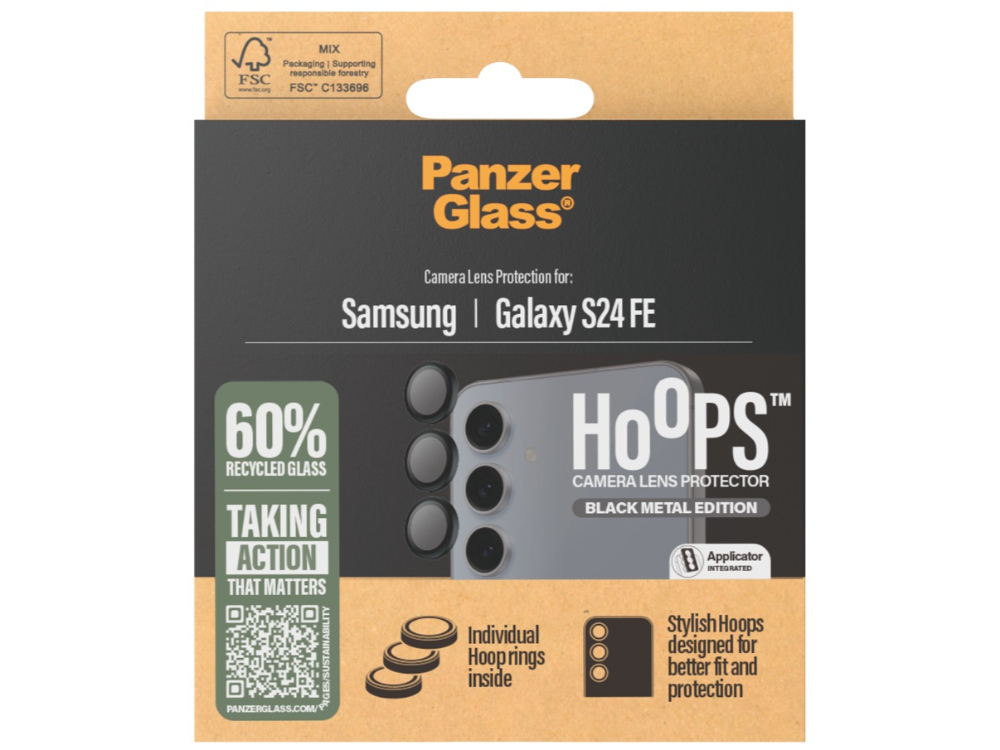 PanzerGlass Hoops Camera Lens Protector for Samsung Galaxy S24 FE - Mac Addict