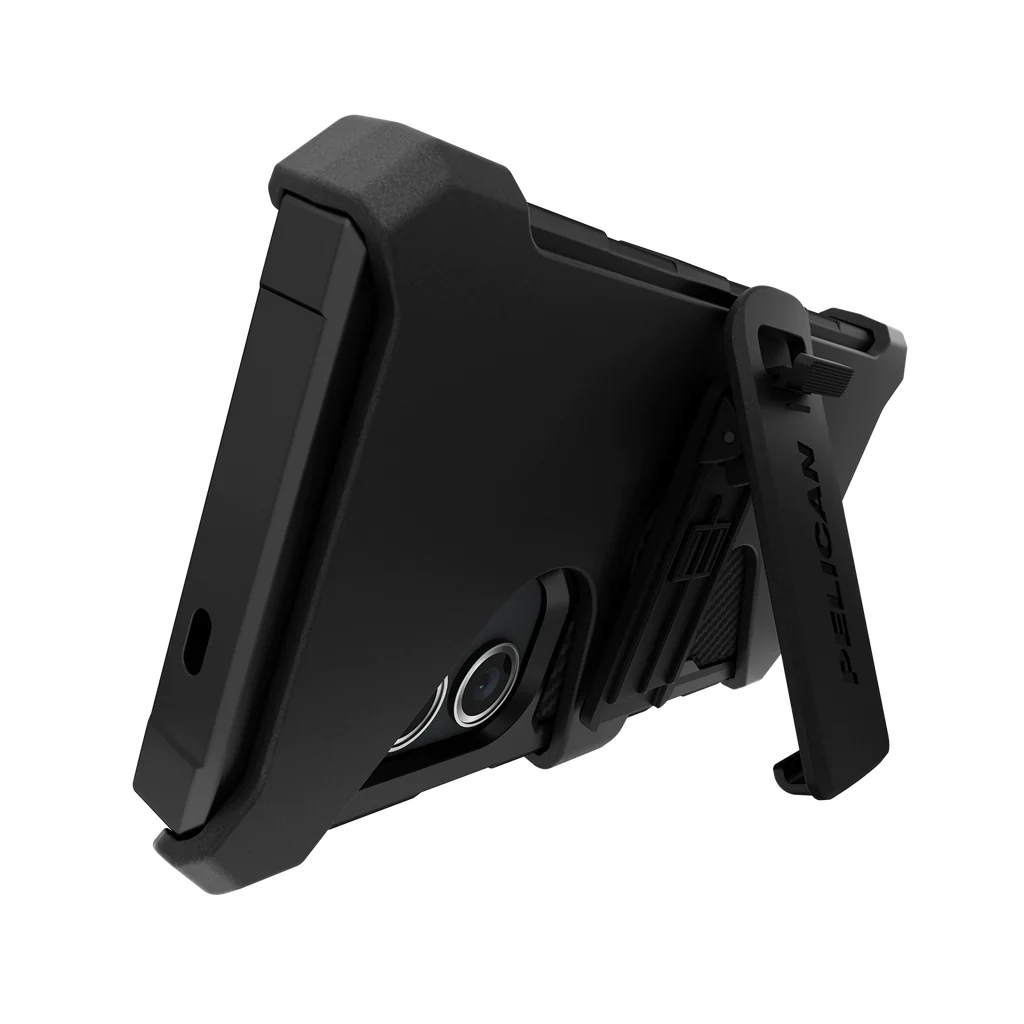 Pelican Shield Carbon Fibre Case Samsung S24 Plus 6.7 inch - Black - Mac Addict
