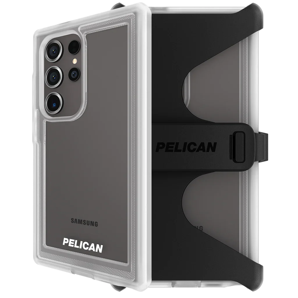 Pelican Voyager Rugged Clear Case Samsung S24 Ultra 6.8 inch - Clear - Mac Addict