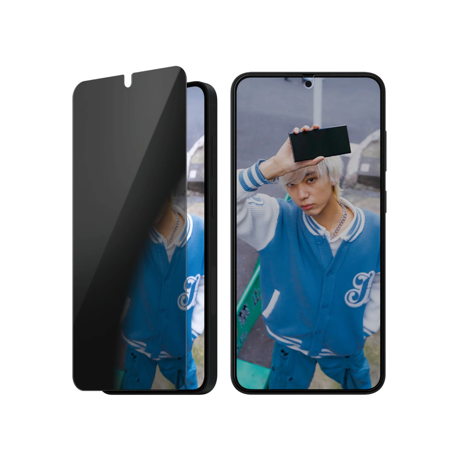 PanzerGlass UW Privacy Glass Screen Guard Samsung S25 Plus & S24 Plus 6.7 - Tinted