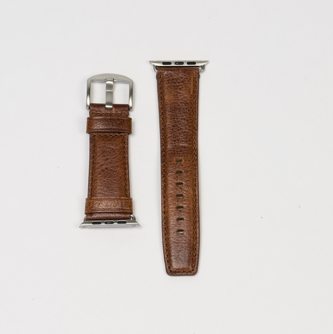 Sena Leather Band For Apple Watch 42mm & 44mm - Cognac