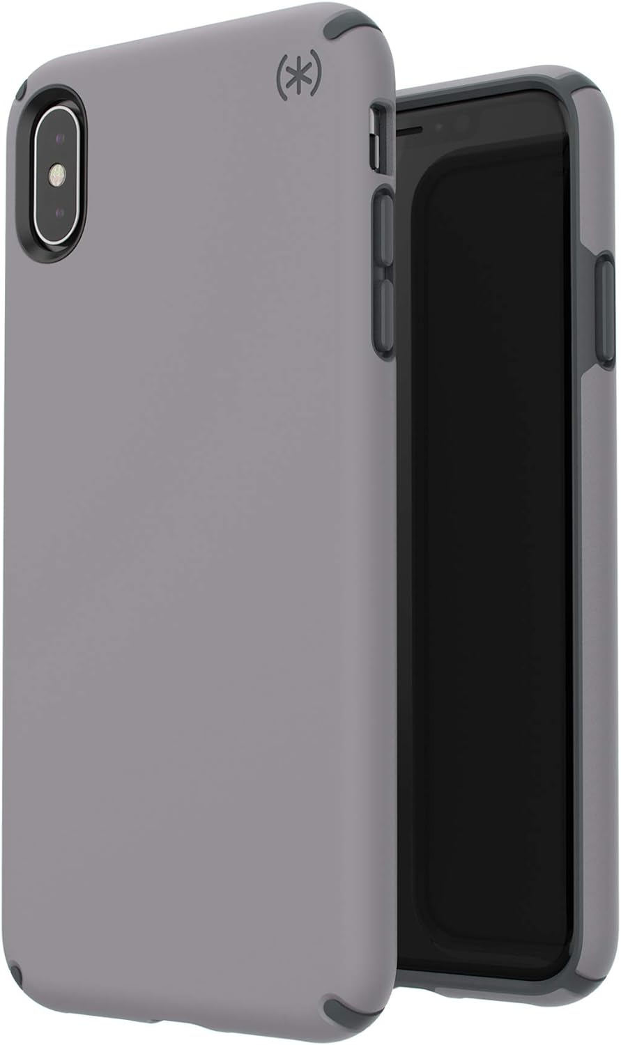 Speck Presidio Pro Slim Rugged Case For iPhone XS Max - Filigree Grey - Mac Addict