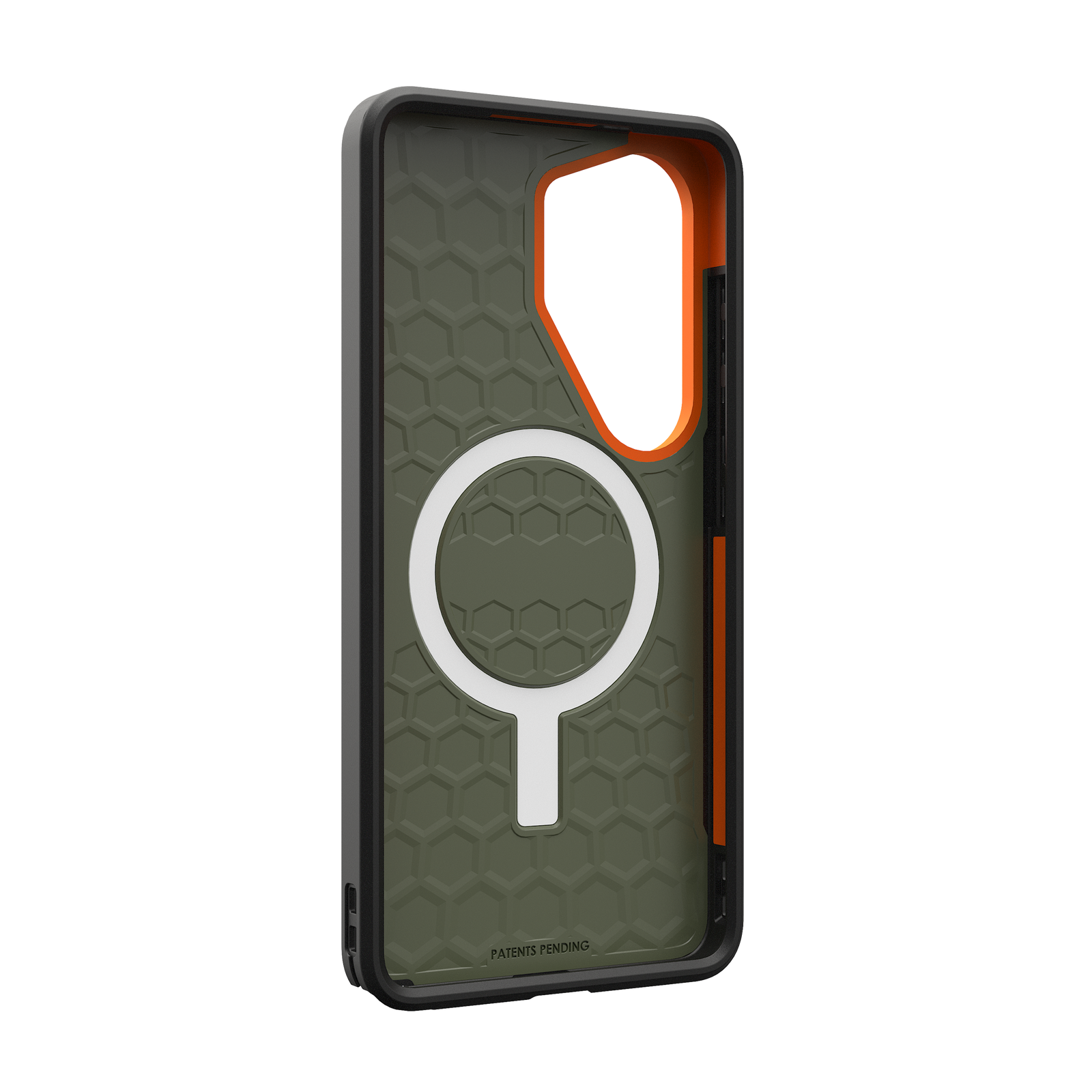UAG Civilian Case with Magnets for Samsung Galaxy S26 Ultra - Olive Drab / Orange