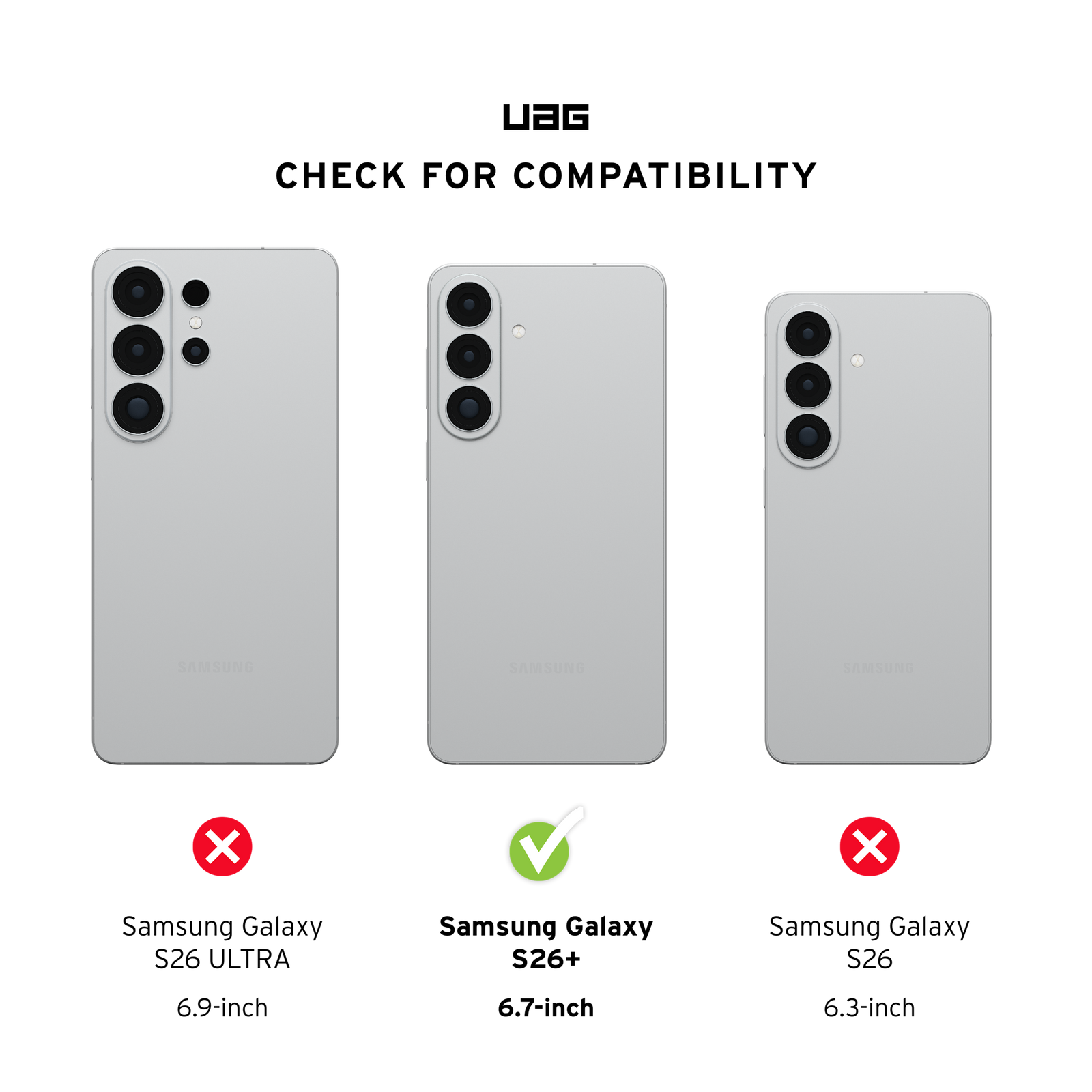 UAG Monarch Pro with Magnets for Samsung Galaxy S26 Plus - Carbon Fiber