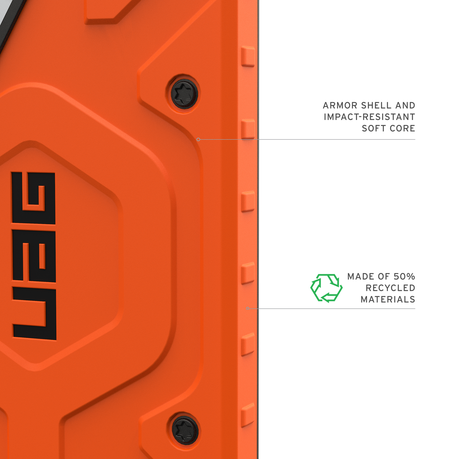 UAG Pathfinder Case with Magnets for Samsung Galaxy S26 Ultra - Orange