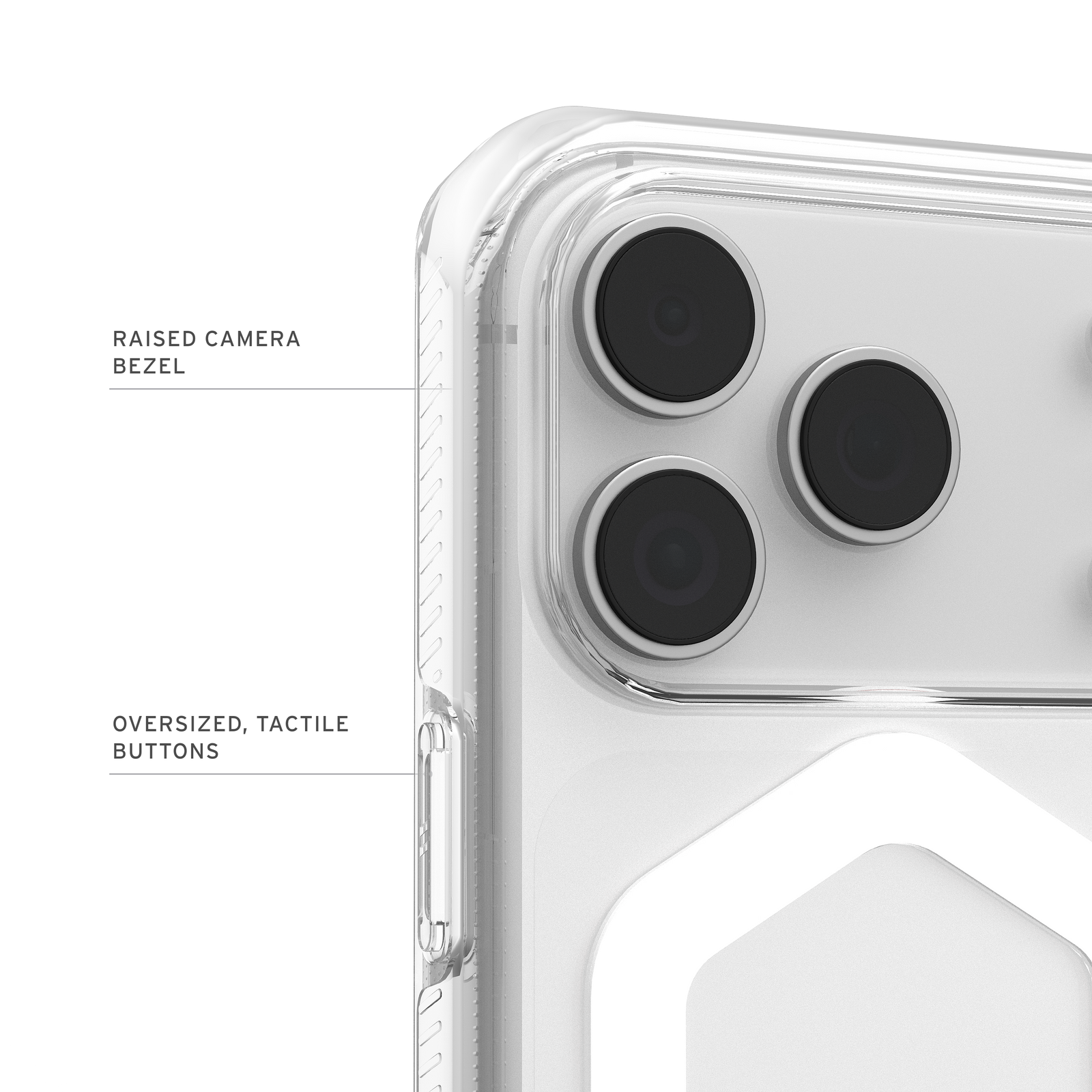 Plyo MagSafe Case for iPhone 18 Pro 6.3 in Ice/White - UAG
