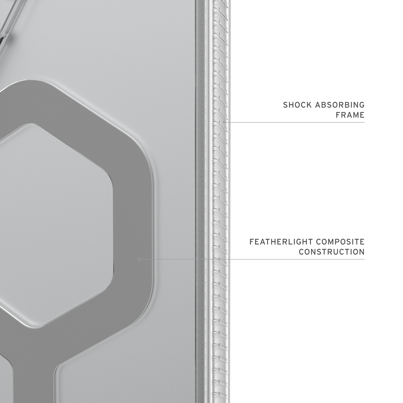 UAG Plyo with Magnets Samsung Galaxy S26 Ultra - Ice / Silver - Mac Addict