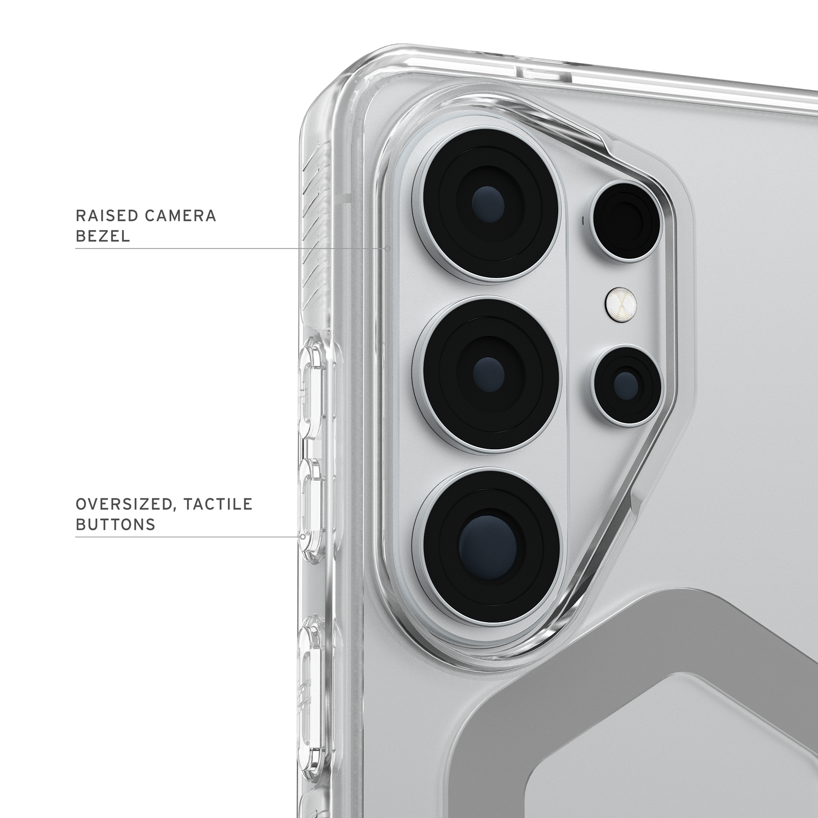 UAG Plyo with Magnets Samsung Galaxy S26 Ultra - Ice / Silver - Mac Addict