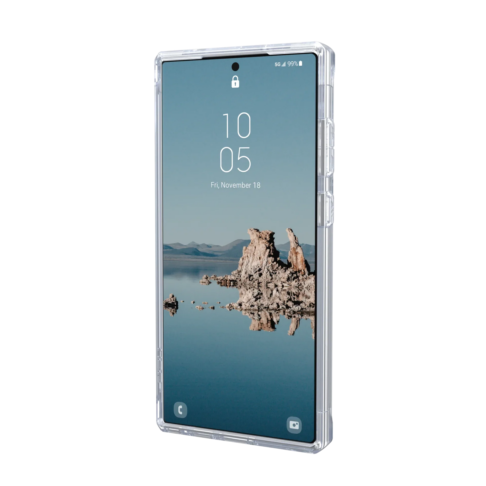 UAG Plyo Pro Slim Tough Case with Magnet Samsung S23 Ultra 5G 6.8 - Clear
