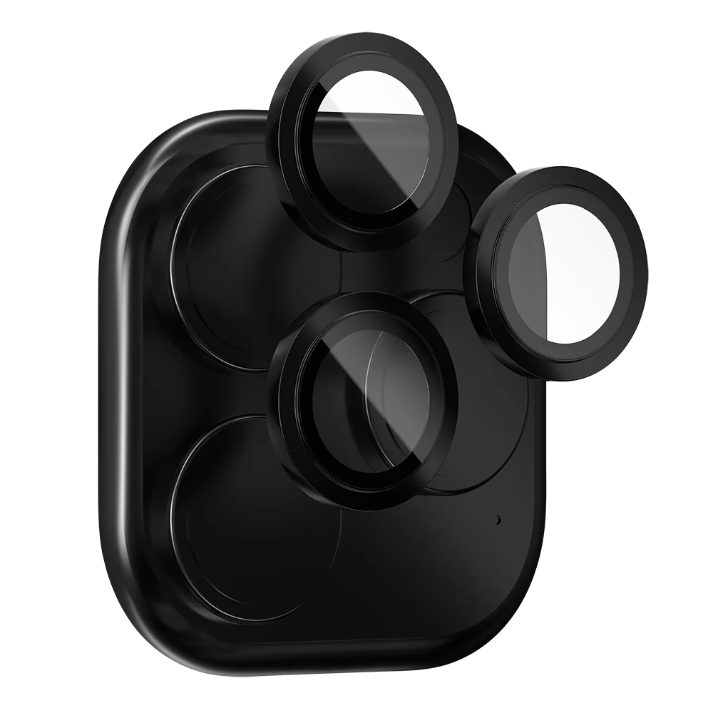 Zagg Premium iPhone Camera Lens Protector iPhone 15 Pro and 15 Pro Max - Black