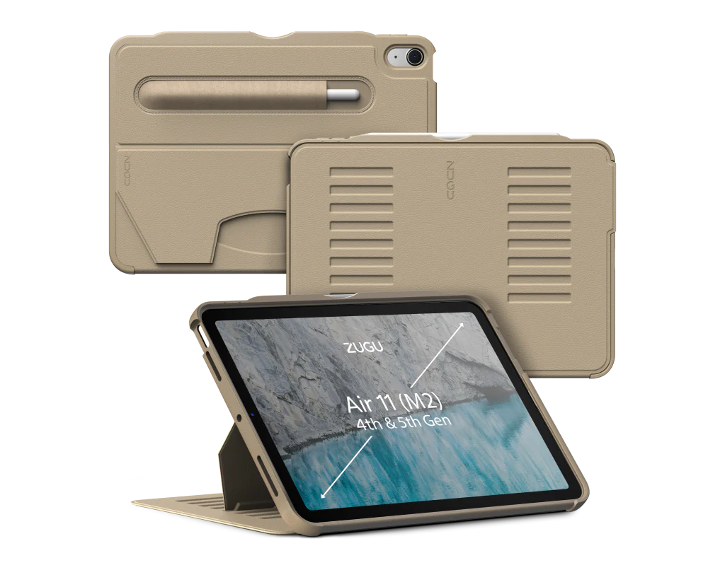 Zugu Case for iPad Air 11" M2 / M3 & Air 4th/5th - Sand